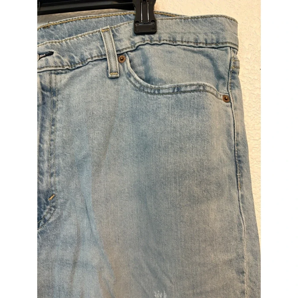 Men's Levi's 511 Slim Fit Light Blue Denim Jeans Taper Size 40 x 30